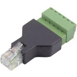 TRU Components RJ 12 terminal adapterstik, lige FL-30 FL-30 1 stk (FL-30)