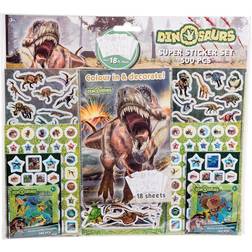 Dino Super set de 500 pegatinas