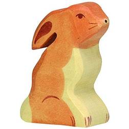 Holztiger hare, siddende 5,5 x 4 x 1,9 cm