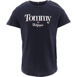 Tommy Hilfiger Girl's Graphic Glitter Organic Cotton-Jersey T-shirt