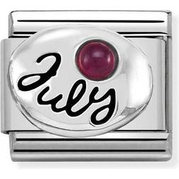 Nomination SilverShine July ruby 330505-07