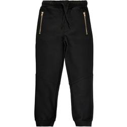 The New sweatpants sort/guld