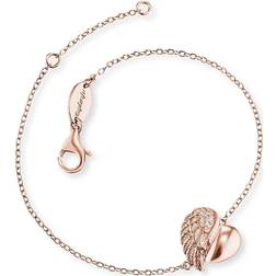 Engelsrufer Bracelet ERB-LILHEARTWING-R 925 Argent Rosé