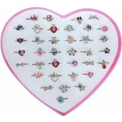 Magni fingerring, blandede design, 1 stk