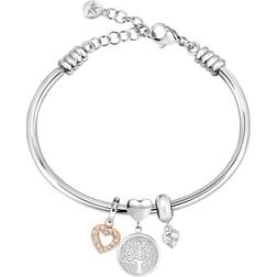 Morellato Abbraccio Armband aus Edelstahl - Silber