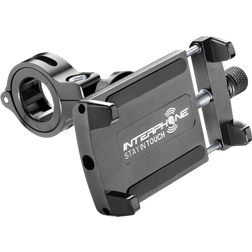Interphone Matkapuhelinteline Moto Crab Evo Universal Alumiini Musta