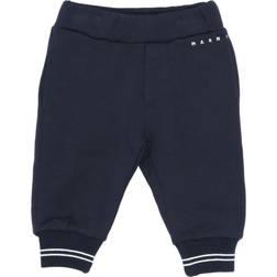 Marni Børn Logo Sweatpants Navyblå Marineblå