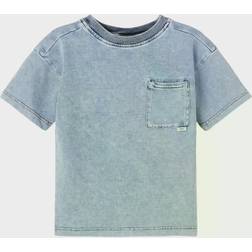 Name It Lyseblå Denim Atruebo T shirt