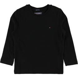 Tommy Hilfiger Langarmshirt Basic - Schwarz/Meteorite