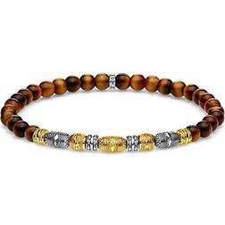 Thomas Sabo Two tone lucky charm armband A1921-966-2-L17