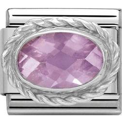 Nomination Composable Classic Link - Silver/Purple