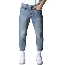 Only & Sons Onsavi Beam Tap Jeans - Blue Denim