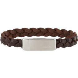 Calvin Klein Contemporary Bracelet - Silver/Brown