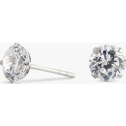 Jon Richard Simply Round Stud Earrings