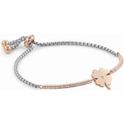 Nomination Milleluci four-leaf clover armband 028005/006