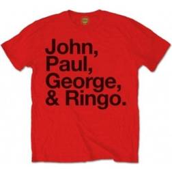The Beatles: Unisex T-Shirt/John Paul George & Ringo (XX-Large)