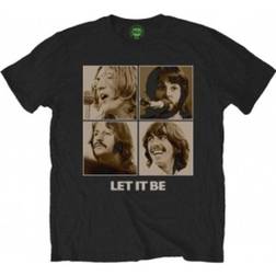 The Beatles The Beatles Let It Be Sepia Men's T-shirt