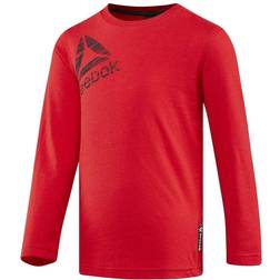 Reebok "T-shirt med lång ärm Barn B ES LS Tee (Färg: Röd)