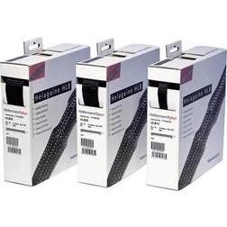 HellermannTyton 170-80350 Cable Management Black Cable Protection (170-80350)