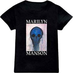 Marilyn Manson Halloween Painted Hollywood Kids T-shirt