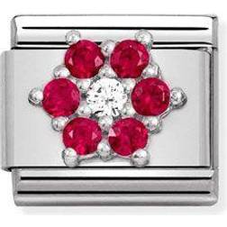 Nomination Classic CZ Flower Charm