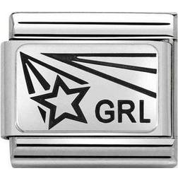 Nomination Composible Classic Ink Charm - Silver