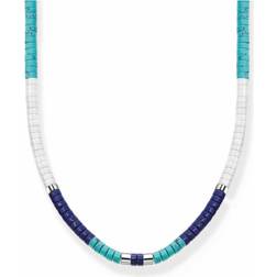 Thomas Sabo Pearl Necklace - Mørkeblå