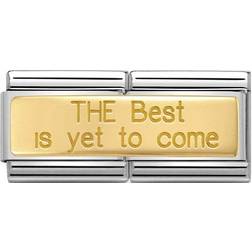 Nomination Classic The Best Is Yet To Come Double Charm