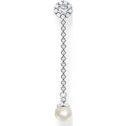 Thomas Sabo Charming Sterling Long Pearl Single Earring H2238-167-14