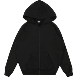 Urban Classics Basic Zip Hoody - Schwarz