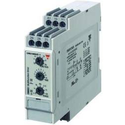 CARLO GAVAZZI Tidsrelæ Multifunktionstimere 24-240VAC/DC 2-polet Byggebredde: DIN = 225 mm