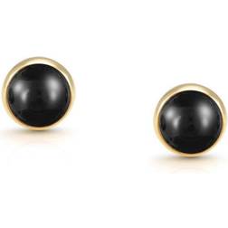 Nomination 18ct & Agate Round Earrings