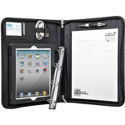 Wedo 58 74901 Elegance A4 Organizer with 4 Ring Mechanism and Universal Holder for 9.7-10.5 inch Tablet