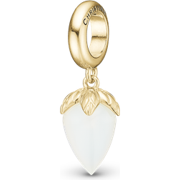 Christina Collect Chalcedony Charm - Silver