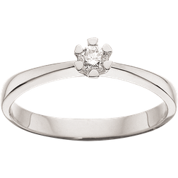 Scrouples Vida Ring 0,10 ct. i Karat Hvidguld fra