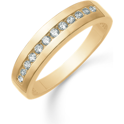 Støvring Design 14 Karat Guld Ring Med Diamanter - Guld