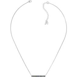 Adore Ladies Base metal Brilliance Baguette & Round Bar Necklace