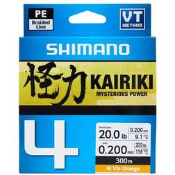 Shimano Fishing Kairiki 4 150 Line Orange 0.130 mm