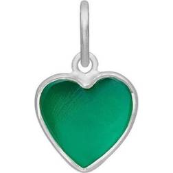 Frk Lisberg Aya Heart Sterling Vedhæng med Onyx
