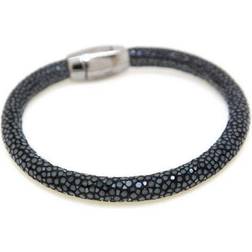 The Rubz Bracelet - Silver/Black