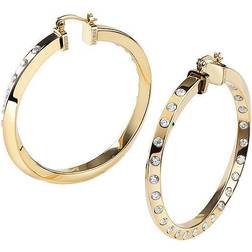 Guess Boucles D'oreilles Earrings - Gold/Transparent