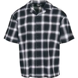 Urban Classics Loose Checked Resort Shirt Kortärmad tröja Herr