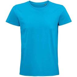 Sol's Pioneer Organic T-shirt Unisex - Aqua Blue