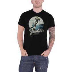 Fender Unisex T-Shirt/Surfer (Medium)