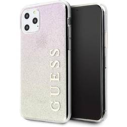 Guess Glitter iPhone 11 Pro Max Smartphone Hülle Gold