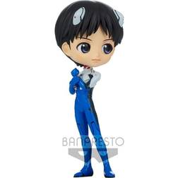 Banpresto Evangelion New Theatrical Edition Plugsuit Style Shinji Ikari Q posket ver.A Figur 14cm