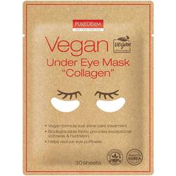 Purederm Masque Sous Les Yeux Vegan 30 Sheets/Pouch - Blanc