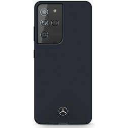 Mercedes MEHCS21LSILNA S21 Ultra G998 Custodia Rigida Blu