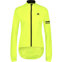 AGU Cykelregnjacka Essential Kvinnor Fluo