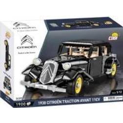 Cobi 24337 lengvieji automobiliai Citroen Traction Avant 11CV 1938 1900 klocków